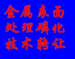 供應低價轉(zhuǎn)讓系列環(huán)保型金屬表面磷化技術